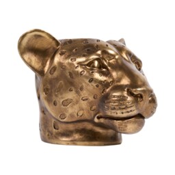 Leopard Candle Holder Gold - thumbnail 2