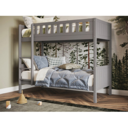 Flair Bea Shorty Wooden Grey Bunk Bed - thumbnail 3