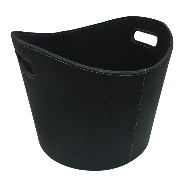 Inglenook Fireside Products Black Firewood Felt Basket