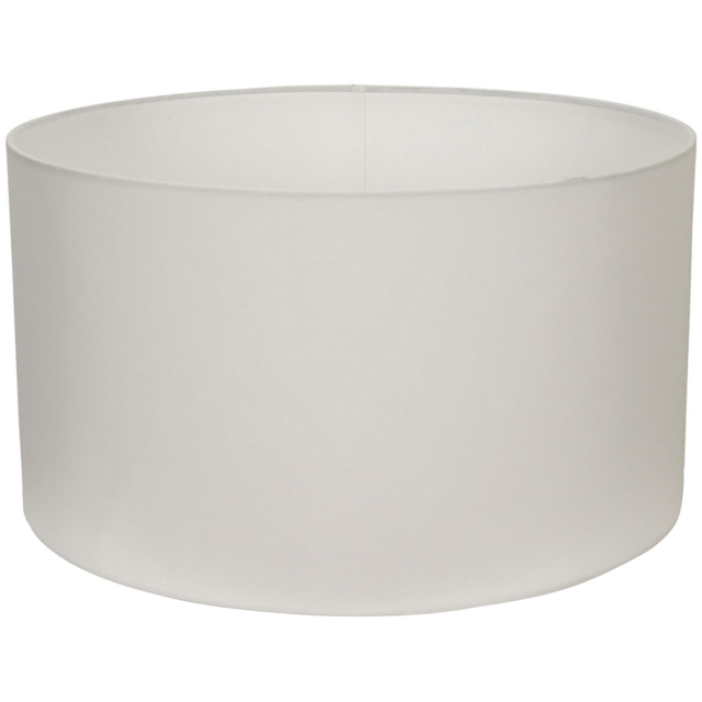 ValueLights Reni Large White Fabric Drum Shade - image 1