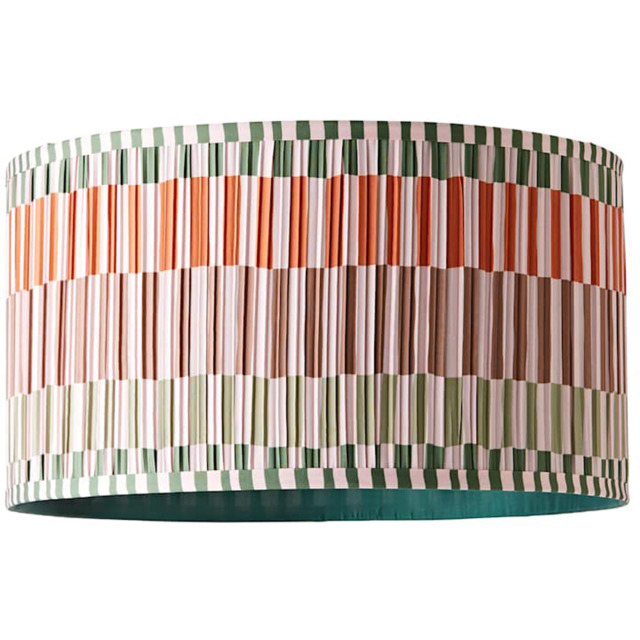 ValueLights Rae Large Natural Striped Easy Fit Shade - image 1