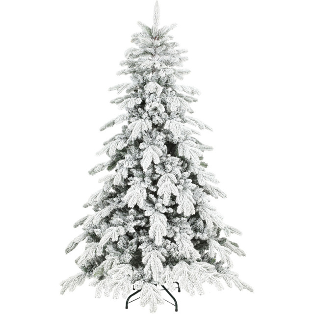 StarBright Snow Flocked Artificial Christmas Tree 6ft - image 1