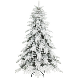 StarBright Snow Flocked Artificial Christmas Tree 6ft - thumbnail 1