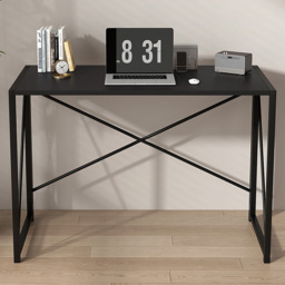 Miami Black Folding Computer Desk