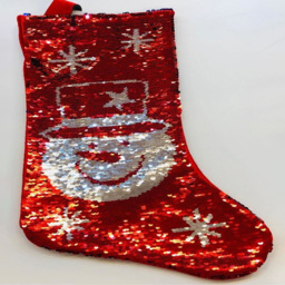 Shatchi Christmas 2-in-1 Sequin Stocking Sack - thumbnail 3