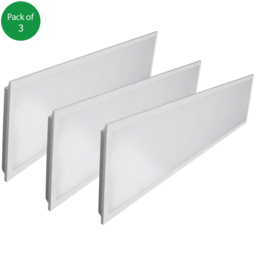 ENER-J 40W 4000K Day White LED Backlit Panel Ceiling Light 120 x 30cm 3 Pack - thumbnail 1