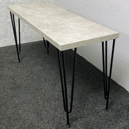 Kosy Koala 2 Seater Grey Bench with Hairpin Legs - thumbnail 3