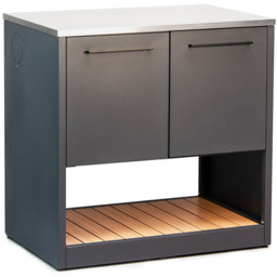 Sahara 2 Door Single Shelf Kitchen Island Unit - thumbnail 2