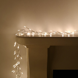 Premier 960 Warm White LED Clear Cable Cluster 12.4m