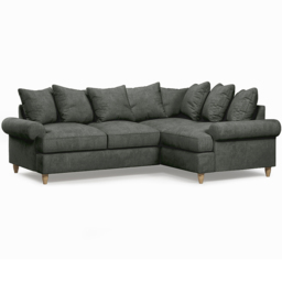 Clara Faro 17 Grey 3 Seater Left Hand Corner Agmamito Sofa - thumbnail 2