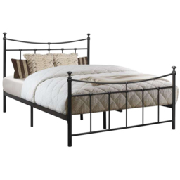 Emily Double Black Bed Frame - thumbnail 2
