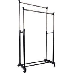 AMOS Eezy Double Clothes Heavy Duty Extendable Rack - thumbnail 2
