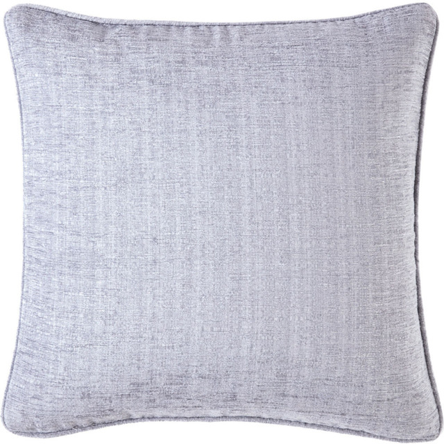 Delphine Chenille Cushion Silver - image 1