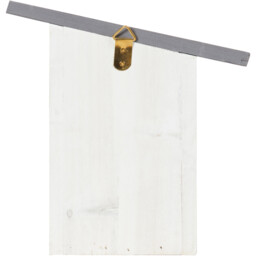 White Robin Nesting Bird Box - thumbnail 4