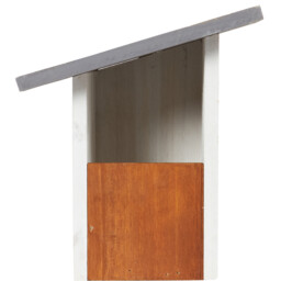 White Robin Nesting Bird Box - thumbnail 3