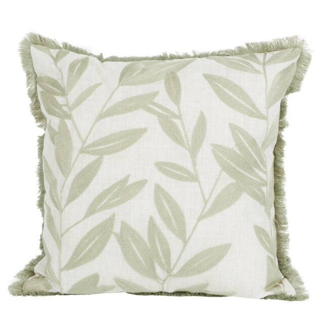 Hallie Multicolour Leaves Cushion 45 x 45cm - image 1