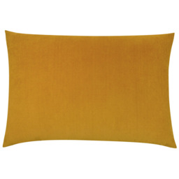 furn. Contra Mustard Velvet Cushion