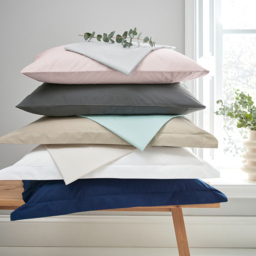 Helena Springfield Single Silver Plain Dye Flat Sheet - thumbnail 2