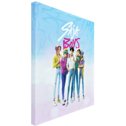 K-Pop Demon Hunters Saja Boys Canvas - thumbnail 1