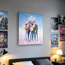 K-Pop Demon Hunters Saja Boys Canvas - thumbnail 2