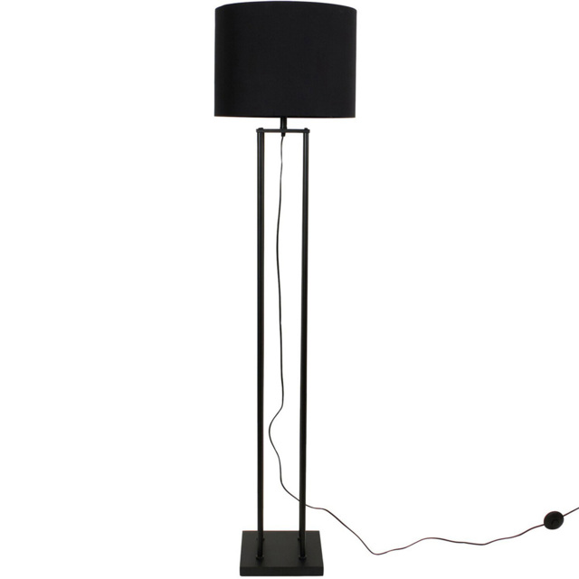 Brooke Black Floor Lamp - image 1