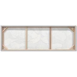 Neutral 3D Embellished Flower Canvas - thumbnail 4