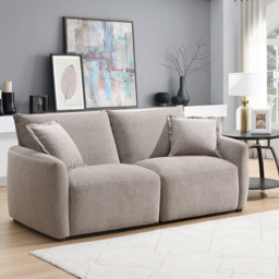 Bedford 3 Seater Stone Sofa - thumbnail 4