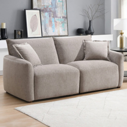 Bedford 3 Seater Stone Sofa