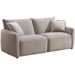 Bedford 3 Seater Stone Sofa - thumbnail 2