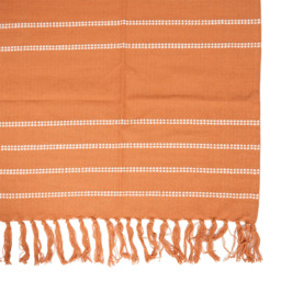 Eleni Tassel Throw Rust - thumbnail 4