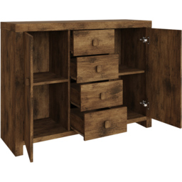 GFW Jakarta 2 Door 4 Drawer Mango Sideboard - thumbnail 4