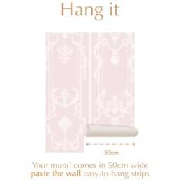 Rachel Ashwell Panel Francaise Pink Mural - thumbnail 3