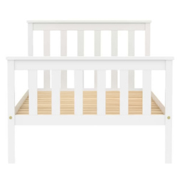 Oxford White Single Bed Frame - thumbnail 3