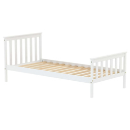 Oxford White Single Bed Frame - thumbnail 2