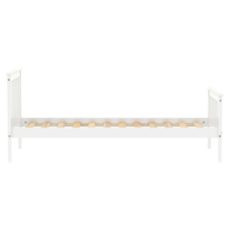 Oxford White Single Bed Frame - thumbnail 4