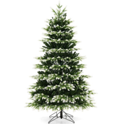 StarBright Pre Lit White LED Artificial Christmas Tree with Remote 6ft - thumbnail 3