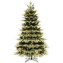StarBright Pre Lit White LED Artificial Christmas Tree with Remote 6ft - thumbnail 1