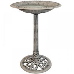 Gr8 Garden Stone Effect Plastic Pedestal Free Wild Bird Garden Feeder