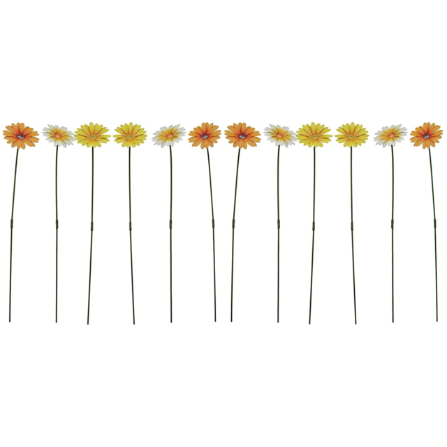 Garden Gear Mixed Metal Daisy Stake 12 Pack - image 1
