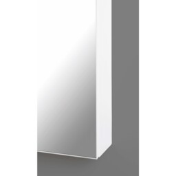Bathstore High Gloss Single Mirror Wall Cabinet White - thumbnail 3