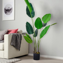 Living and Home Banana Tree Artificial Plant in Pot 180cm - thumbnail 2