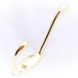 Brown 2 Prong Hat and Coat Hook - thumbnail 2