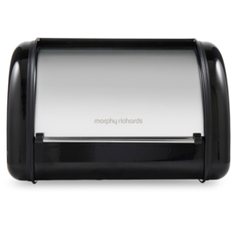 Morphy Richards Equip Black Compact Bread Bin - thumbnail 3