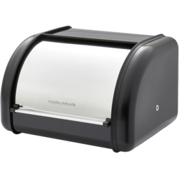 Morphy Richards Equip Black Compact Bread Bin - thumbnail 1