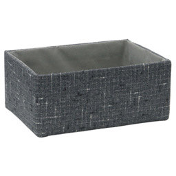 JVL Shadow Rectangular Fabric Storage Baskets 2 Pack - thumbnail 4