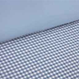 Josette Frill Duvet Set Blue Single - thumbnail 4