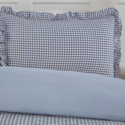 Josette Frill Duvet Set Blue Single - thumbnail 3