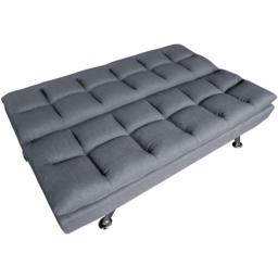 Finley Triple Sleeper Grey Sofa Bed - thumbnail 4