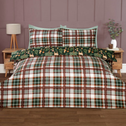 Kingswood Duvet Set Green Single - thumbnail 2