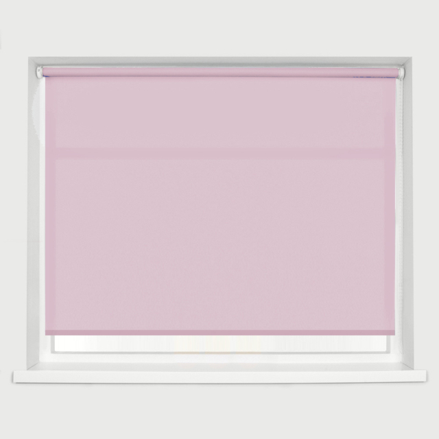 Caecus Straight Edge Roller Blind Lavender 150cm - image 1